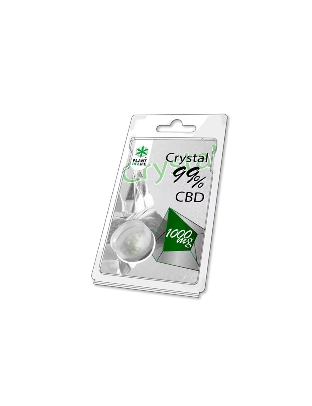 CBD-Kristalle 99% 1000mg | PLANT OF LIFE