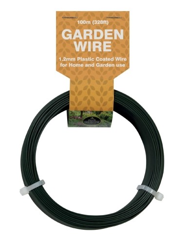 100 m Kunststoff-beschichteter Gartendraht 1,2 mm