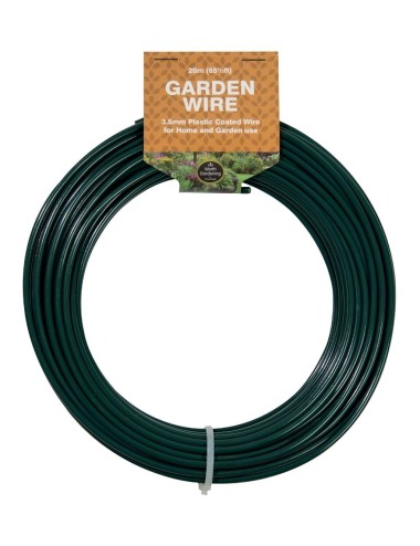 20 m Kunststoff-beschichteter Gartendraht 3,5 mm