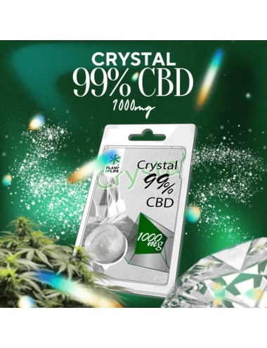 CBD-Kristalle 99% 1000mg | PLANT OF LIFE