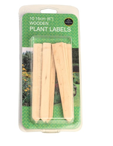 Holz-Pflanzenetiketten 15 cm