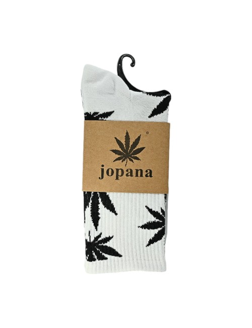 Cannabis-Socken Weiß