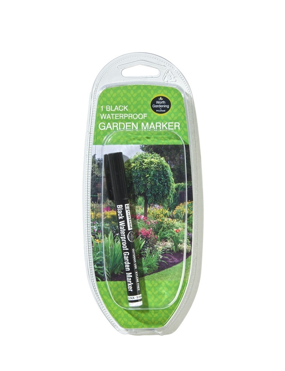 Wasserdichter schwarzer Gartenmarkierstift