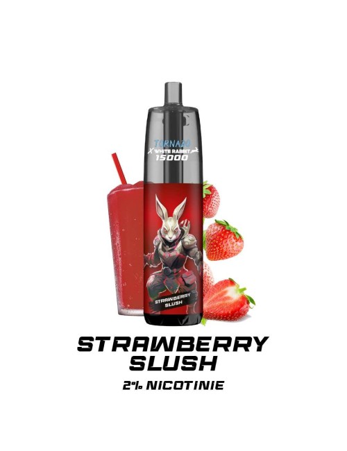 Puff WHITE RABBIT x TORNADO 15000 Erdbeer-Slush