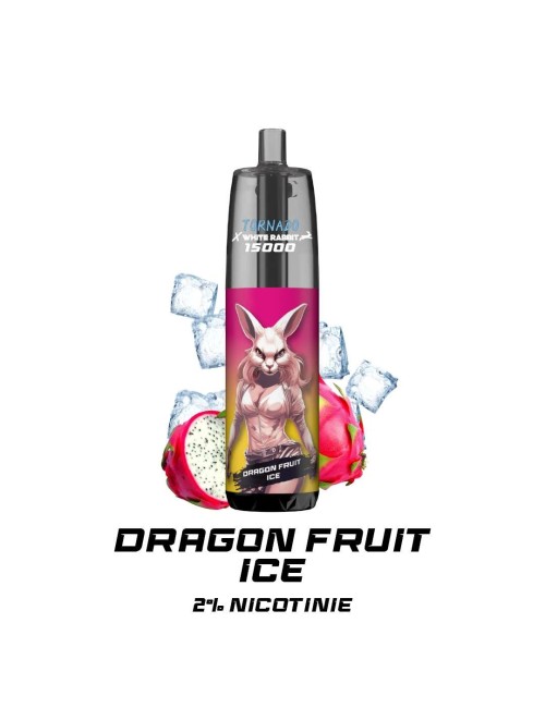 Puff WHITE RABBIT x TORNADO 15000 Drachenfrucht-Eis