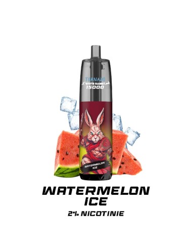 Puff WHITE RABBIT x TORNADO 15000 Wassermelonen-Eis