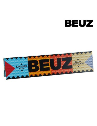 Box mit 50 Beuz King Size Slim Blättchen