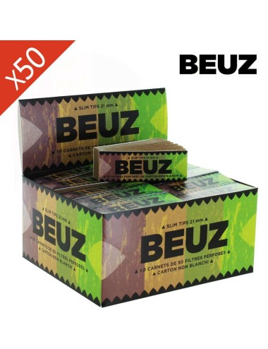 Schachtel mit 50 Beuz-Blättchen-Filterheftchen