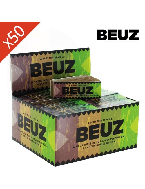 Schachtel mit 50 Beuz-Blättchen-Filterheftchen