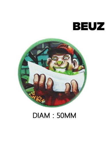 Dose mit 12 biologisch abbaubaren grünen Hanf-Grinder Rolling 50mm