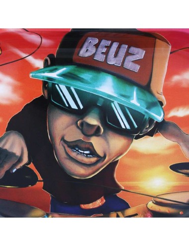 Große DJ Beuz CBD Drehunterlage