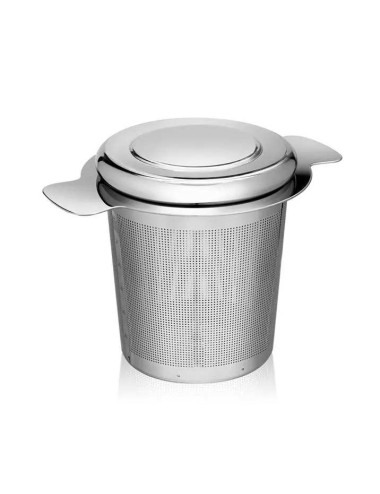 Edelstahl-Teefilter mit Deckel
