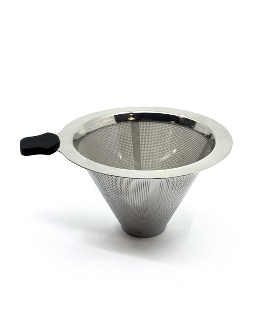 Edelstahl-Teefilter mit Ablage