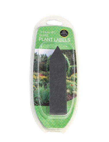 Schieferpflanzenetiketten 13 cm 5er-Set