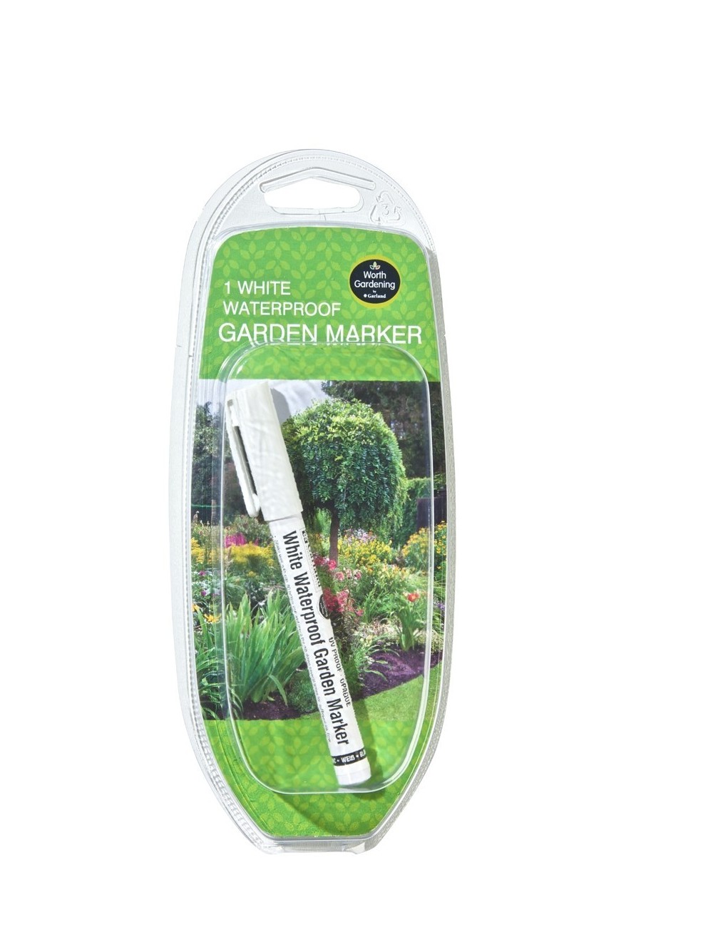 Wasserdichter weißer Gartenmarkierer