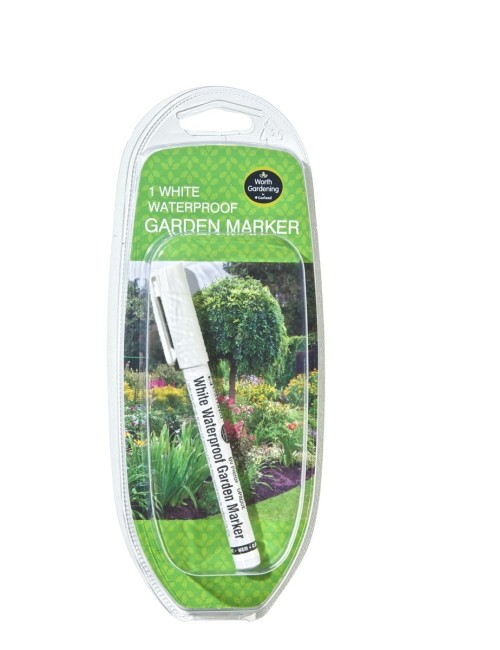 Wasserdichter weißer Gartenmarkierer