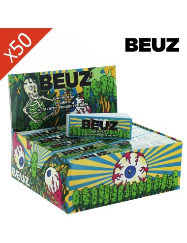 Beuz Slim Tips 21mm Skeleton Filter - 50 Heftchen pro Box