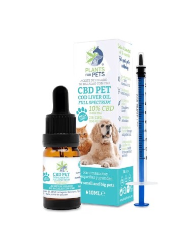 CBD-Öl für Tiere 10% CBG 1% | PLANTS FOR PETS
