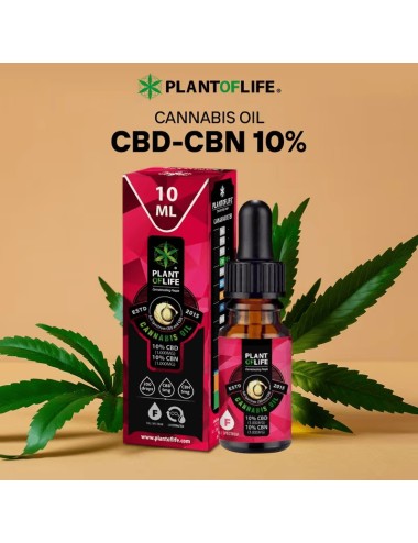 CBN CBD Öl 10% 10ML Full Spectrum | PLANT OF LIFE