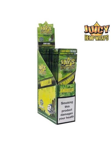 Hanf-Blunt Amarillo 25er-Box | JUICY JAY'S