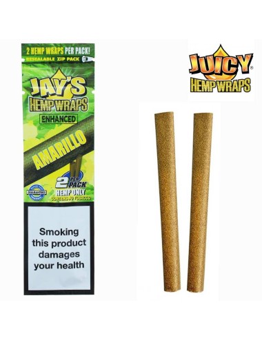 Hanf-Blunt Amarillo 25er-Box | JUICY JAY'S