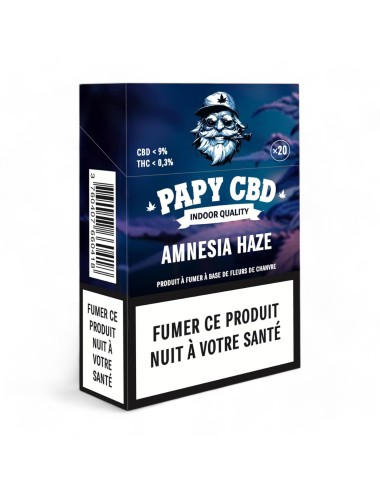 CBD-Zigaretten Amnesia Haze Papy CBD