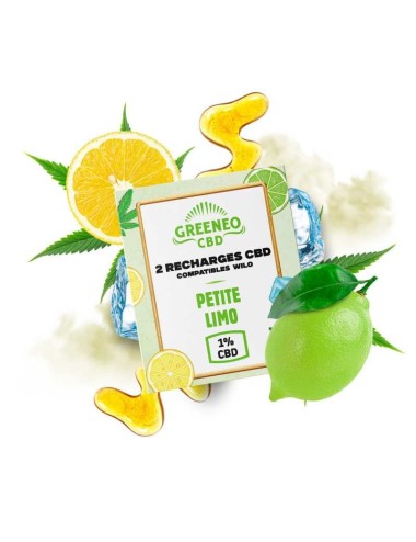 CBD-Kartuschen KLEINE LIMOUSINE - 2 Stück | GREENEO