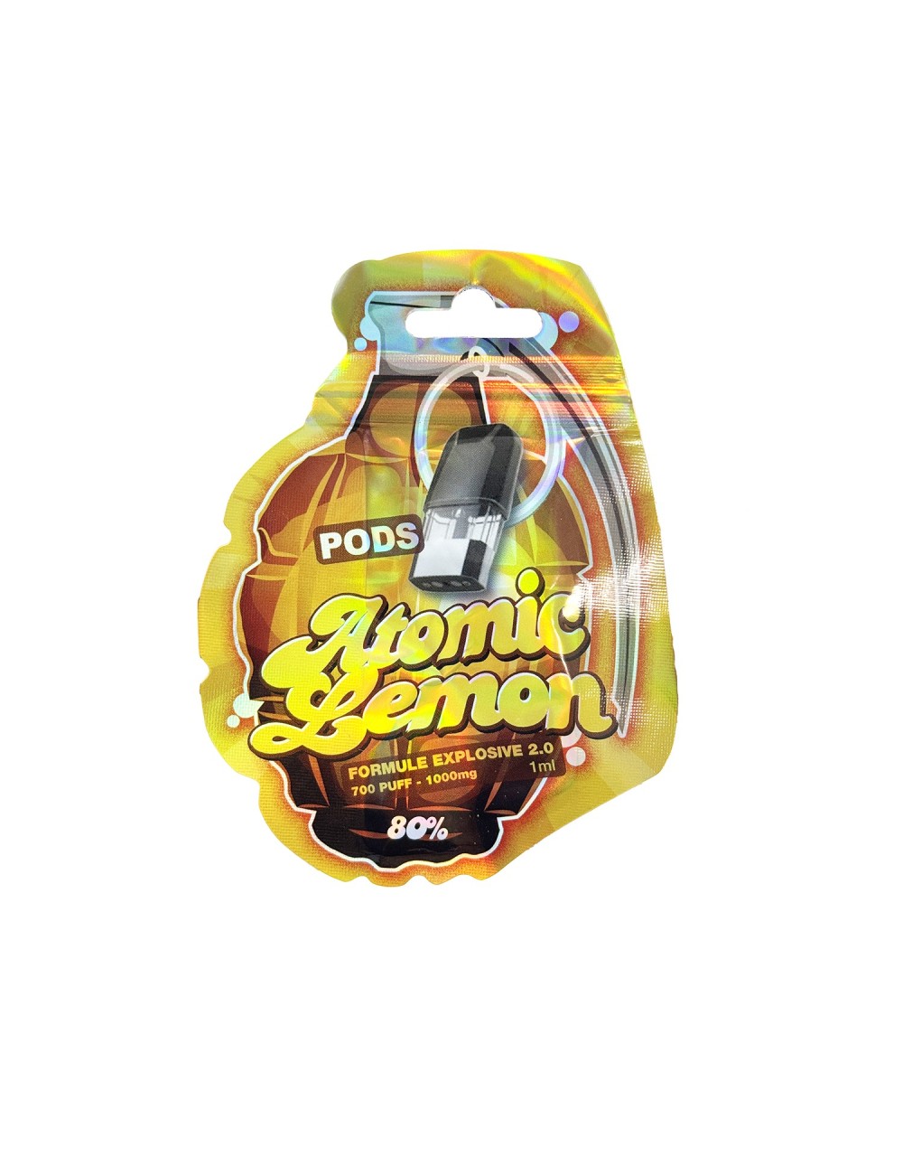 Pod 10-OH-HHC Atomic Lemon 80% 1ml