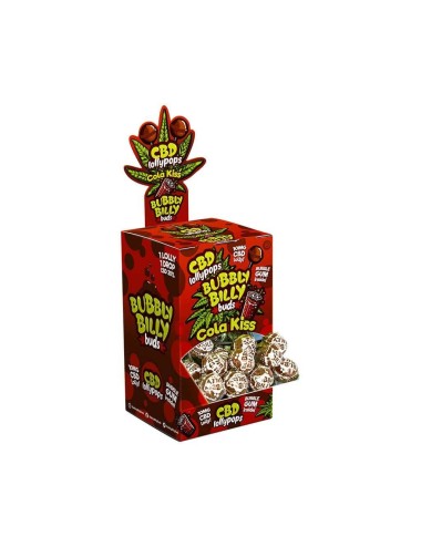 Lutscher CBD Cola Kiss - 100 Stück | BUBBLY BILLY