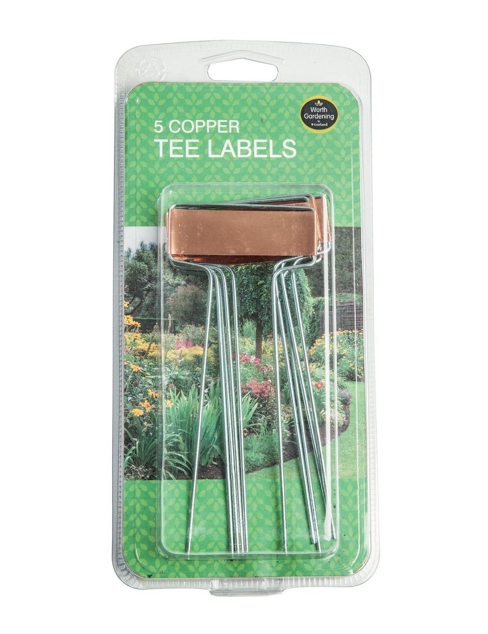 Kupferetiketten Set von 5