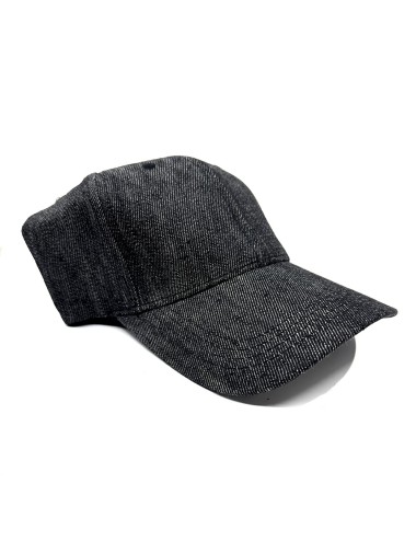 Hanf-Kappe in Jeansgrau