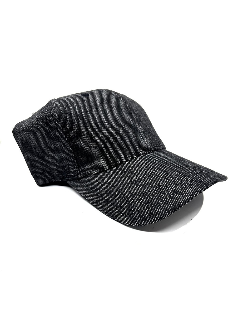 Hanf-Kappe in Jeansgrau