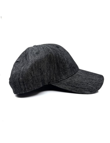 Hanf-Kappe in Jeansgrau