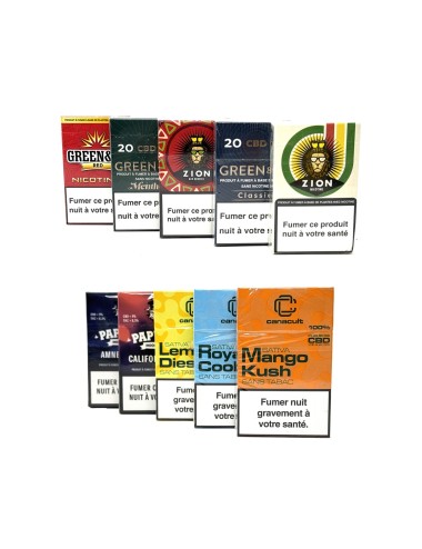 CBD Premium Entdeckungspaket 10 Zigaretten