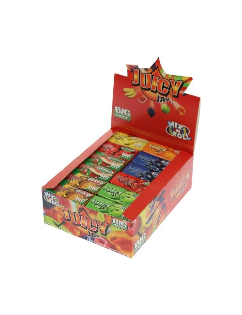 Parfümierte Blättchen 24 Rollen JUICY JAY'S