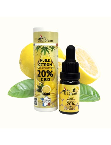 CBD-Öl 20% Full Spectrum Zitrone | CBD'EAU