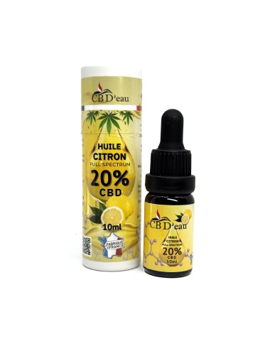 CBD-Öl 20% Full Spectrum Zitrone | CBD'EAU