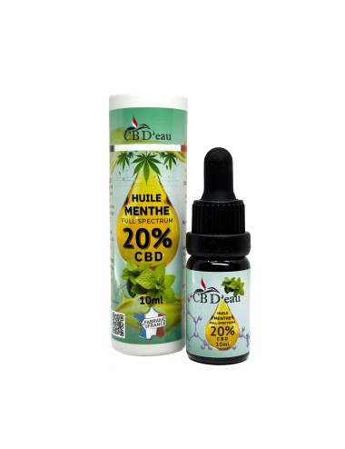 CBD-Öl 20% Full Spectrum Minze | CBD'EAU
