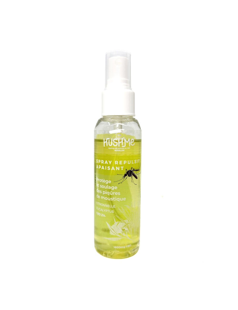 CBD-Mückenspray Hush'Me 1800mg