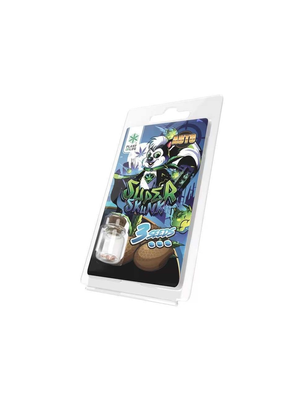3 Super Skunk AUTO Samen | Plant of Life
