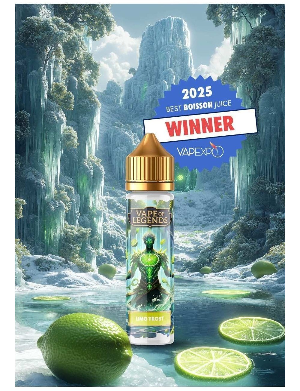 Limo Frost Premium - Preisgekröntes Elixier von Vape Of Legends