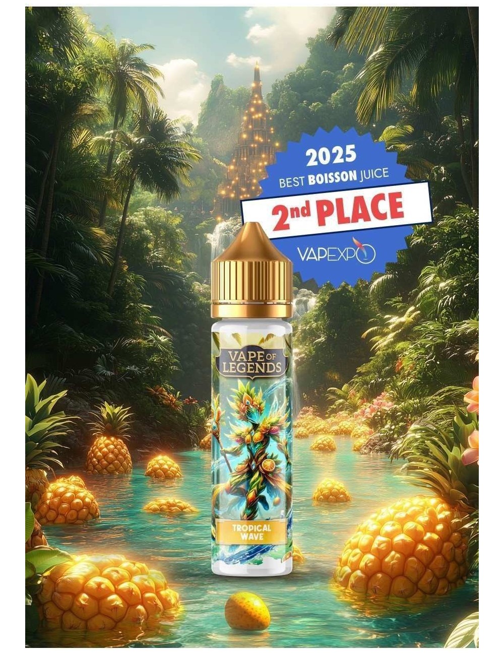 Tropical Wave Paradise - Preisgekröntes E-Liquid Vape Of Legends