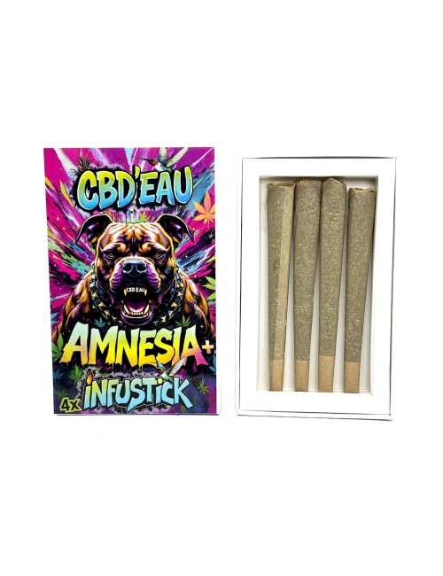 Infustick CBD Amnesia 7% - 4er-Pack Sticks
