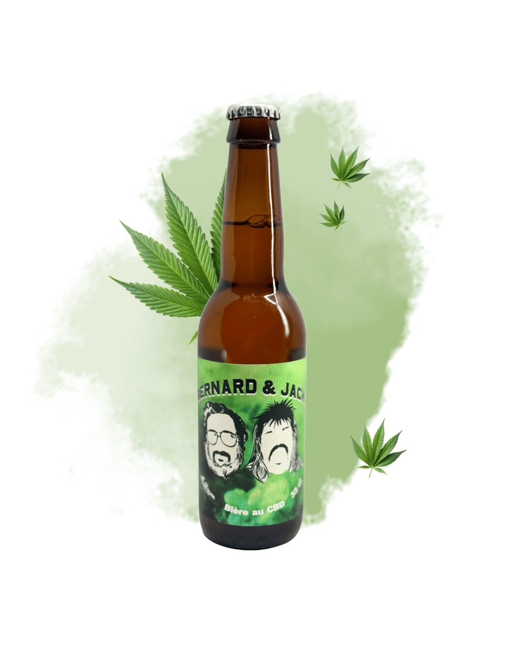 CBD-Bier - 33cl Flasche | BERNARD & JACK