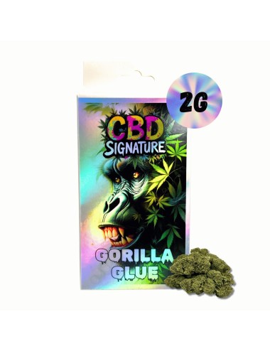 CBD-Blüte Gorilla Glue 2G - CBD Signature