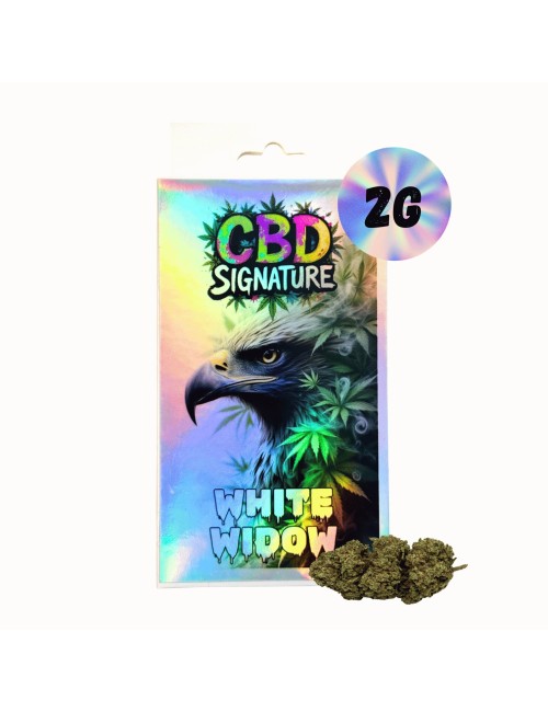 CBD-Blüte White Widow 2G - CBD Signature