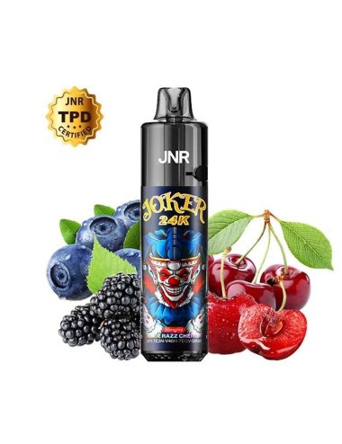 Puff Joker 24K JNR Blue Razz Cherry Wiederaufladbar
