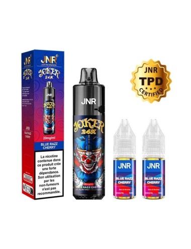 Puff Joker 24K JNR Blue Razz Cherry Wiederaufladbar
