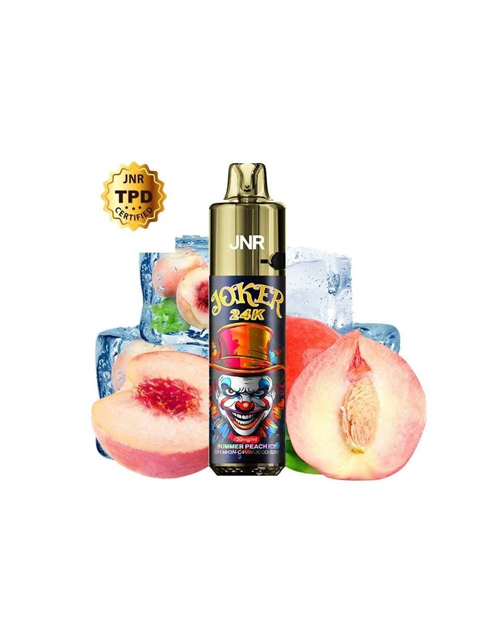 Puff Joker 24K Sommer-Pfirsich-Eis JNR