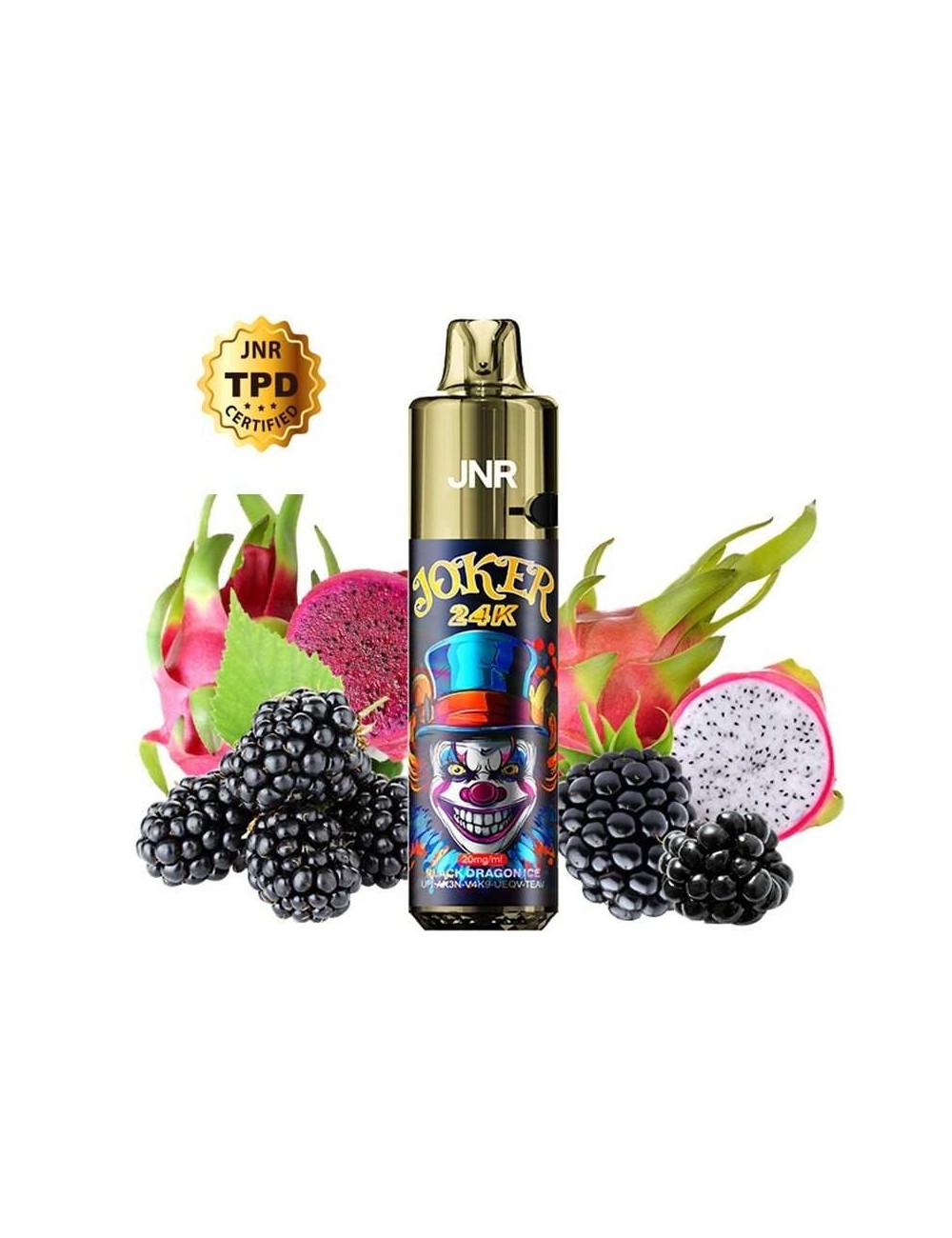 Puff Joker 24K Schwarzer Drachen Eis JNR